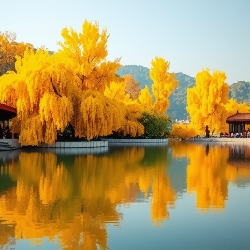 泽普金湖杨旅游文化季启幕 胡杨美景沉浸式体验(图1)