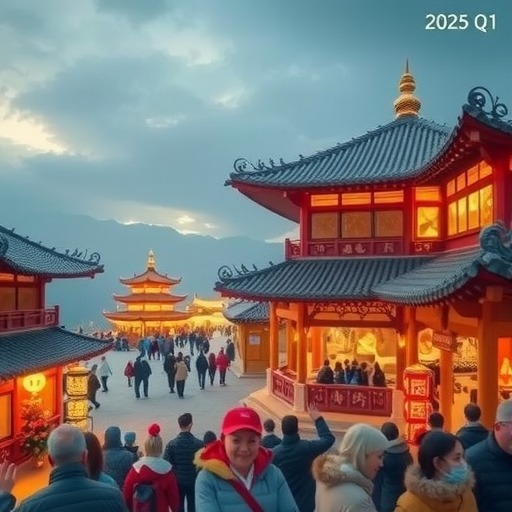 2025年一季度国内出游增长显著 城乡差异明显(图1)