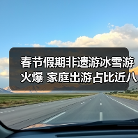 春节假期非遗游冰雪游火爆 家庭出游占比近八成