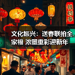 文化振兴:送春联拍全家福 浓墨重彩迎新年(图2) 文化振兴:送春联拍全家福 浓墨重彩迎新年(图2)
