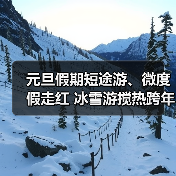 元旦假期短途游、微度假走红 冰雪游搅热跨年市场（图3）