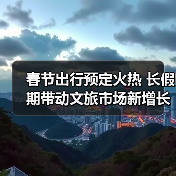 春节出行预定火热 长假期带动文旅市场新增长(图1) 春节出行预定火热 长假期带动文旅市场新增长(图1)
