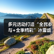 多元活动打造“全民参与+全季精彩”冰雪盛会 “冷”资源澎湃文旅消费“热”潮(图1) 多元活动打造“全民参与+全季精彩”冰雪盛会 “冷”资源澎湃文旅消费“热”潮(图1)