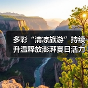 多彩“清凉旅游”持续升温释放澎湃夏日活力 暑期文旅乘“热”而上（图2）