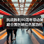 抗战胜利80周年带动暑期全国各地红色旅游热（图1）