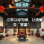江苏以球为媒，让流量变“留量”（图1）