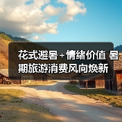 花式避暑+情绪价值 暑期旅游消费风向焕新（图1）