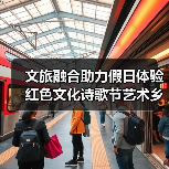文旅融合助力假日体验 红色文化诗歌节艺术乡村共绘文化图景（图3）