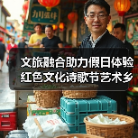 文旅融合助力假日体验 红色文化诗歌节艺术乡村共绘文化图景（图1）