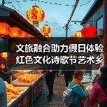 文旅融合助力假日体验 红色文化诗歌节艺术乡村共绘文化图景（图4）