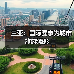 三亚：国际赛事为城市旅游添彩（图1）