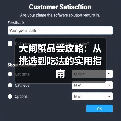 大闸蟹品尝攻略：从挑选到吃法的实用指南