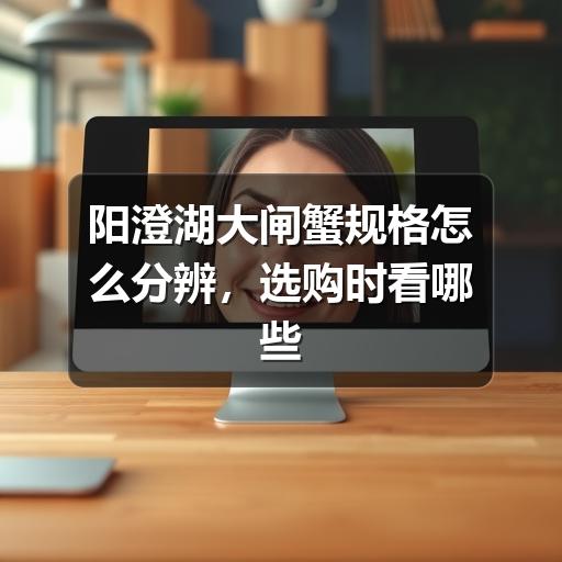 阳澄湖大闸蟹规格怎么分辨，选购时看哪些指标