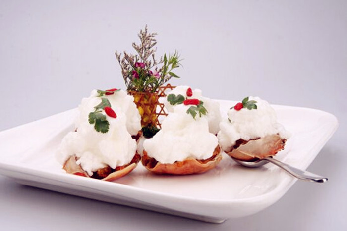 雪花般之洁——雪花蟹斗(图3)