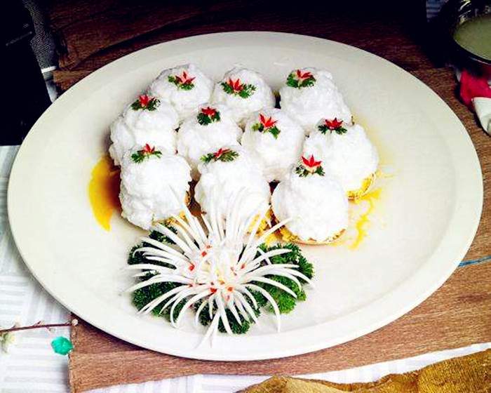 雪花般之洁——雪花蟹斗(图2)